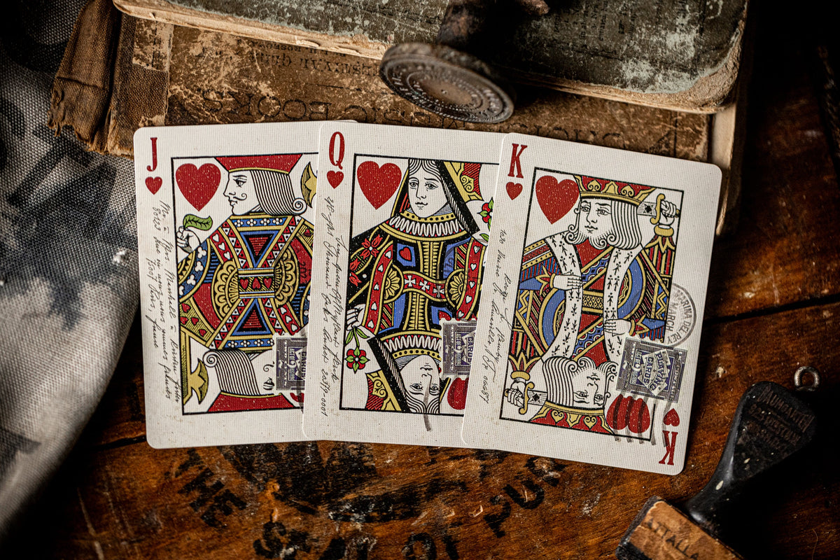 Postage Paid Blue Edition Playing Cards Playing Cards by Kings Wild Project