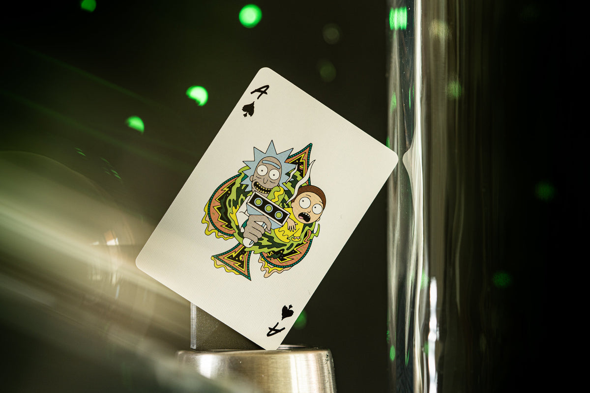 Rick and Morty Playing Cards Playing Cards by Theory11