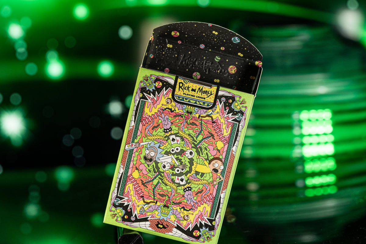 Rick and Morty Playing Cards Playing Cards by Theory11