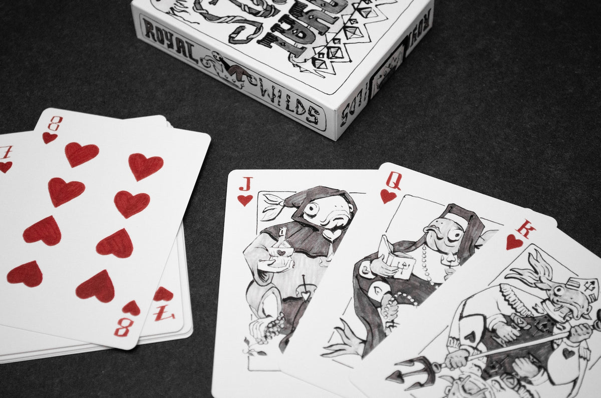 Royal Wilds Playing Cards Playing Cards by RarePlayingCards.com