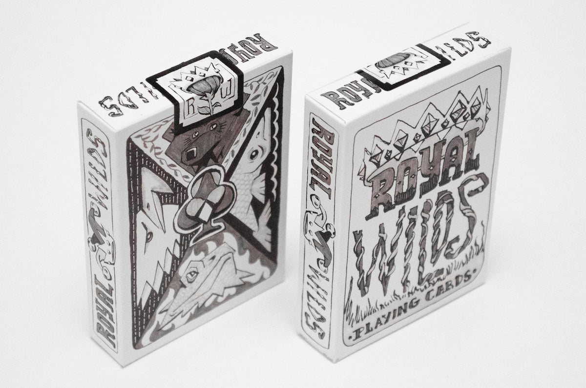 Royal Wilds Playing Cards Playing Cards by RarePlayingCards.com