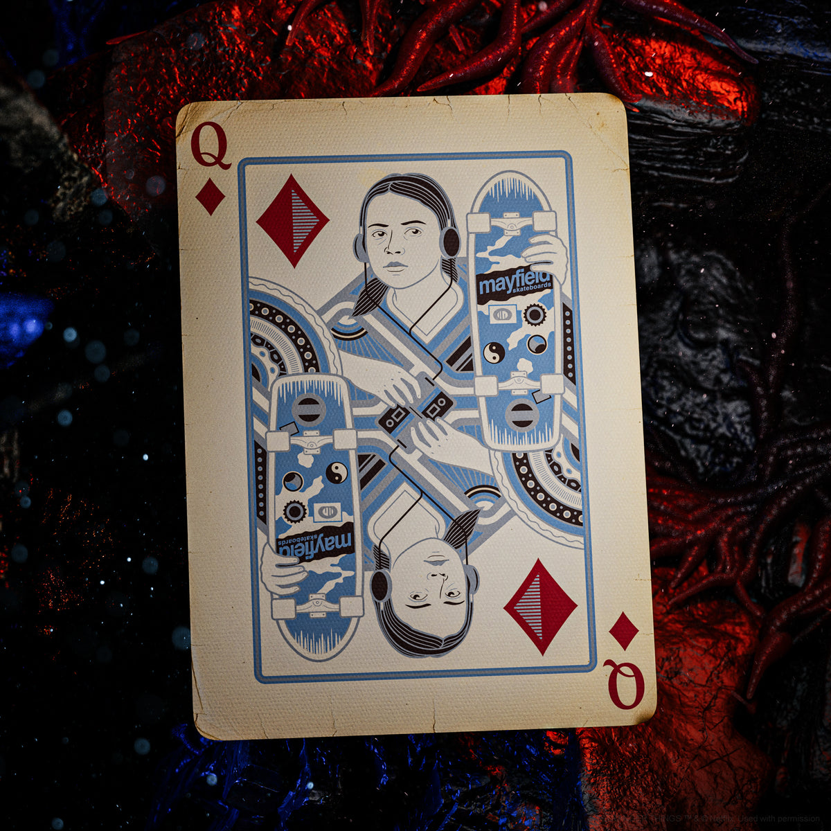 Stranger Things Playing Cards - Hive Mind Special Edition