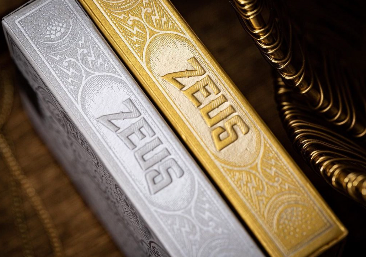 Zeus Playing Cards Playing Cards by Chamber of Wonder