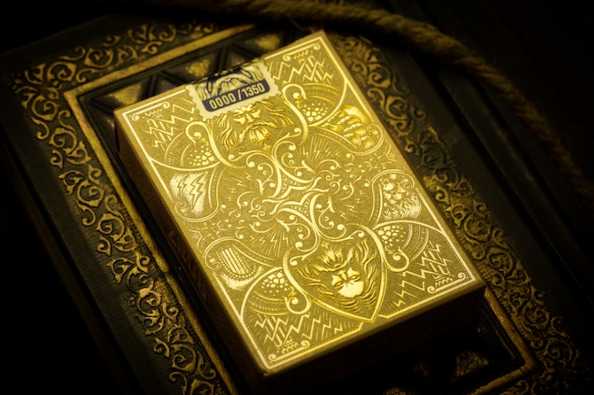 Zeus Playing Cards Playing Cards by Chamber of Wonder