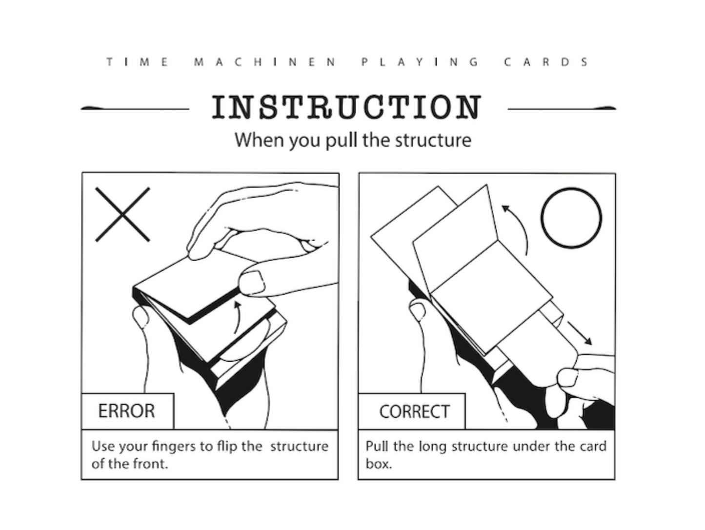 Time Machine Playing Cards Playing Cards by Ark Playing Cards