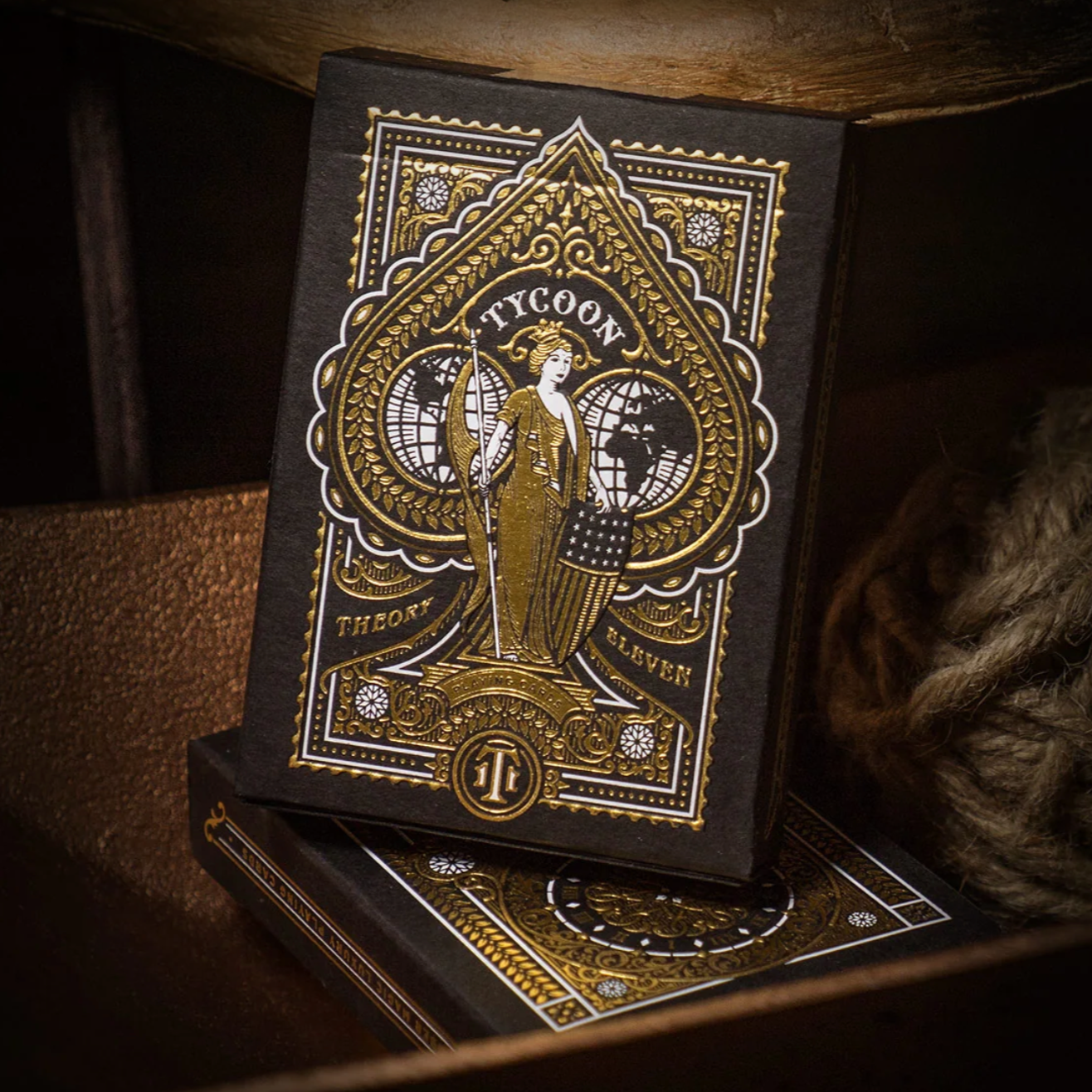 Tycoon, Black Edition-RarePlayingCards.com