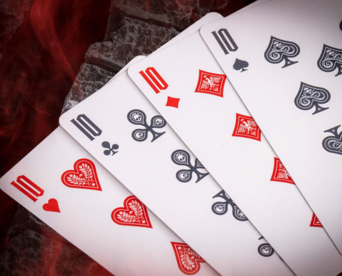 Demon V2 Vengeance Edition Playing Cards Playing Cards by Card Mafia