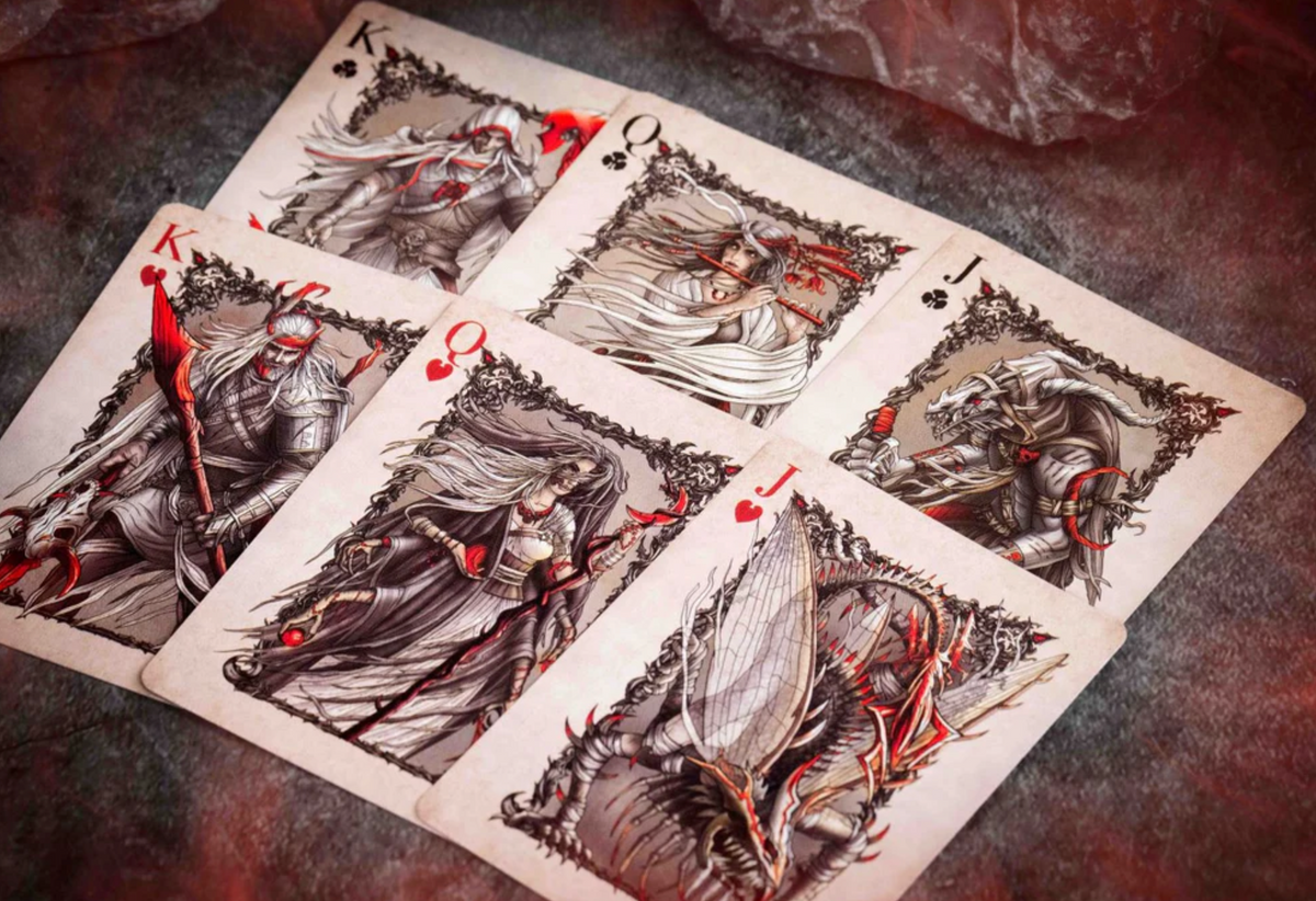 Demon V2 Gigantic Edition Playing Cards Playing Cards by Card Mafia
