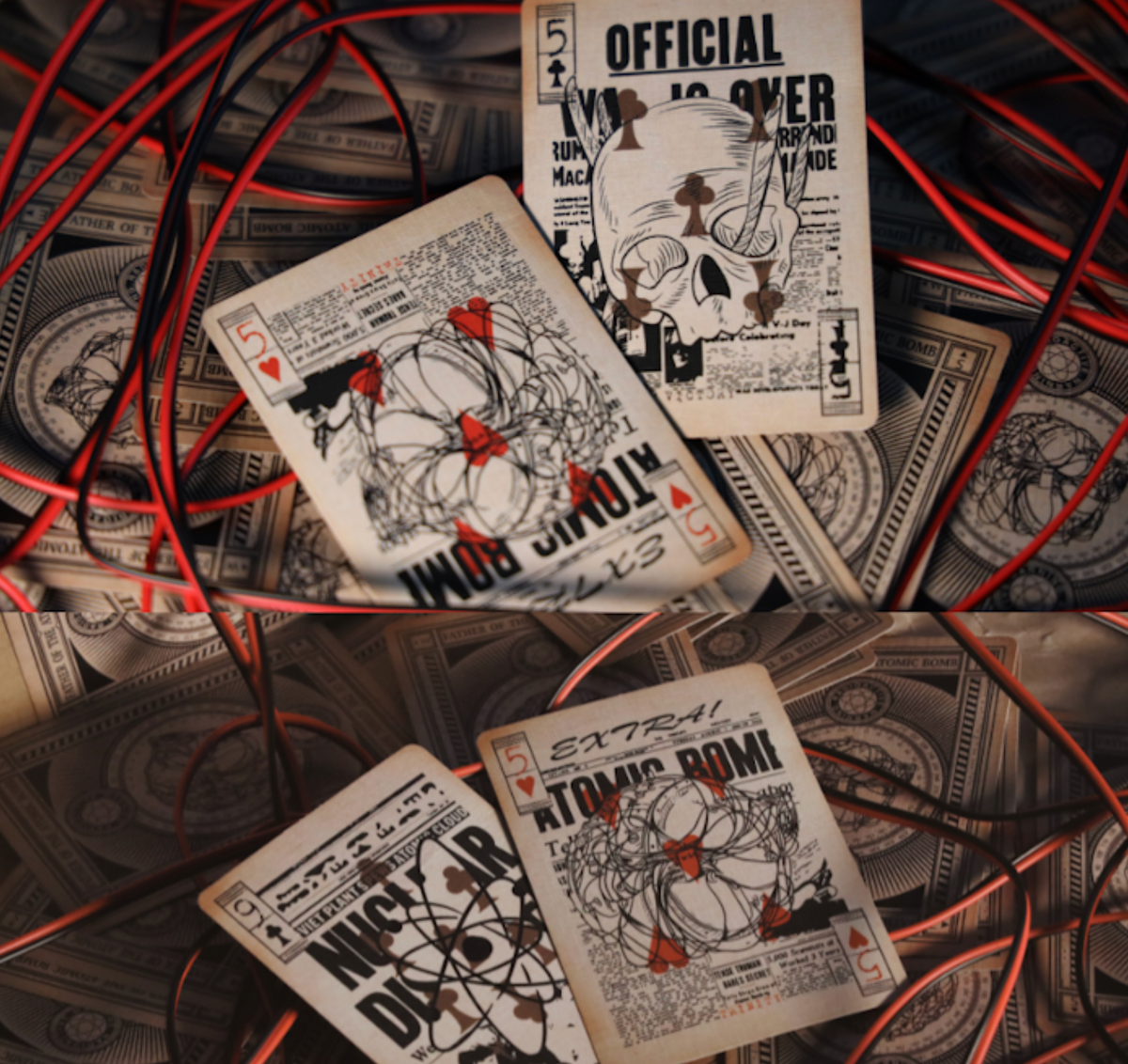 Oppenheimer Playing Cards Playing Cards by Room One