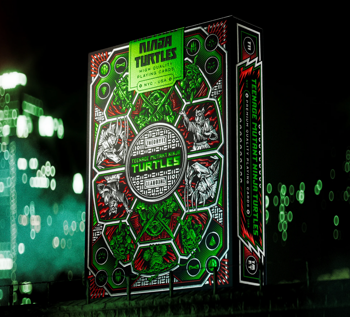 Teenage Mutant Ninja Turtles Playing Cards Playing Cards by Theory11