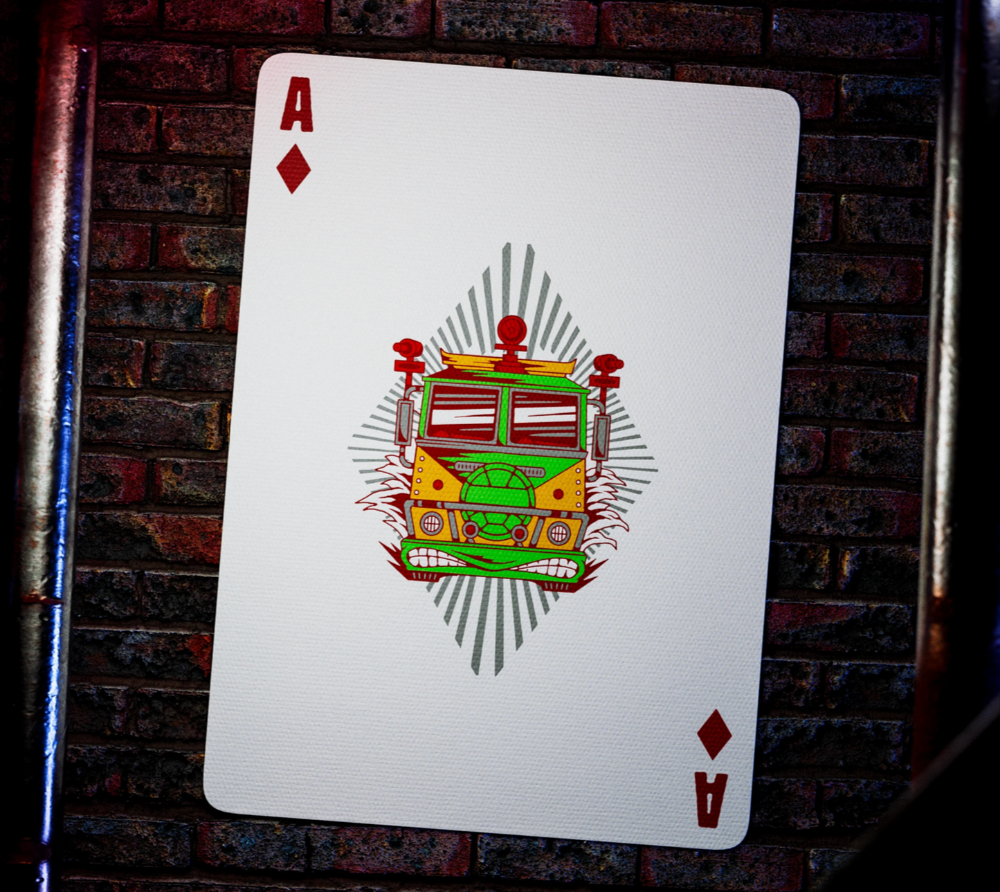 Teenage Mutant Ninja Turtles Playing Cards Playing Cards by Theory11