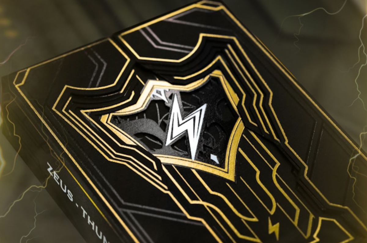 Thunder Playing Cards Playing Cards by Card Mafia