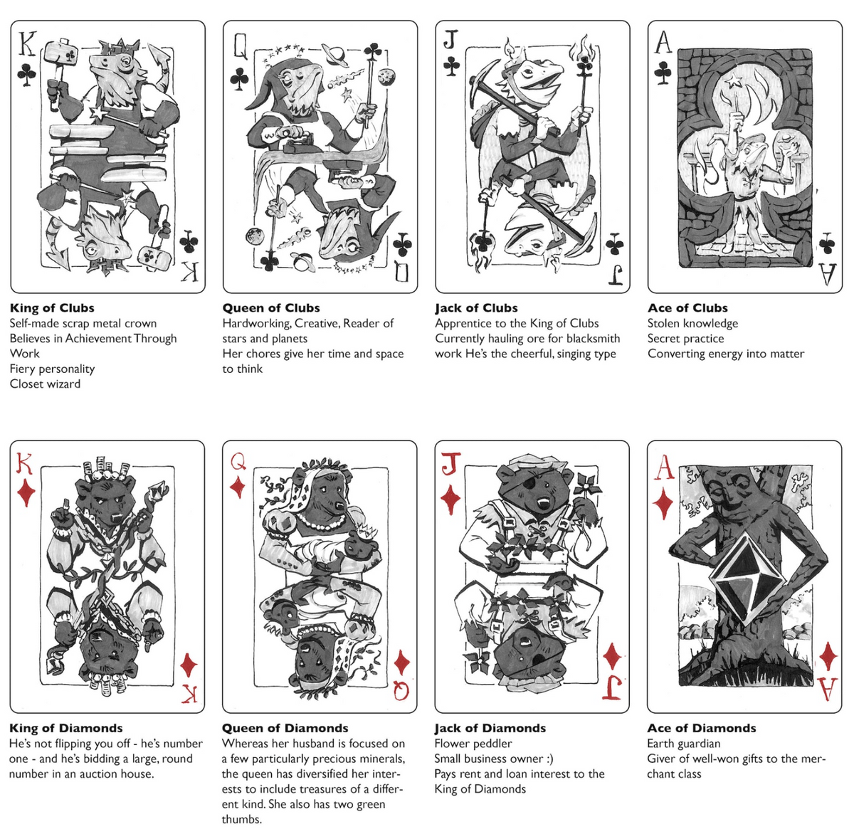 Royal Wilds Playing Cards Playing Cards by RarePlayingCards.com
