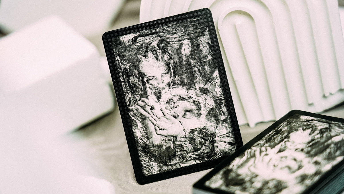 Mirage Grating Collectors Box Set Silent Playing Cards Playing Cards by Alpha Playing Cards