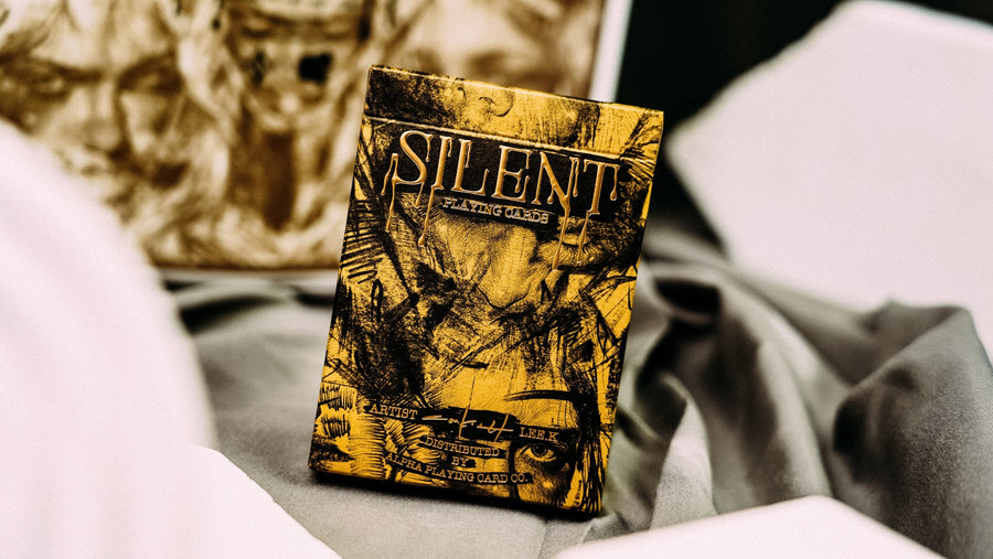 Silent Playing Cards - Deluxe Lacquer Collector's Box Set Playing Cards by Alpha Playing Cards