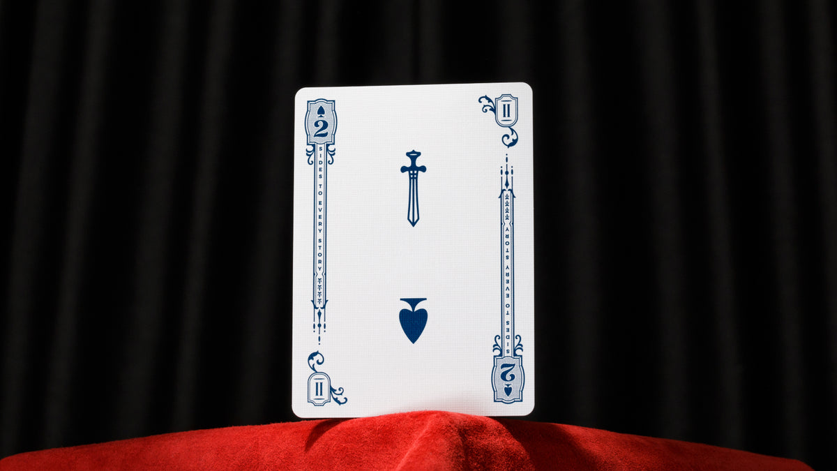 Stories Vol. 5 Purple Gilded Playing Cards Playing Cards by Vanda