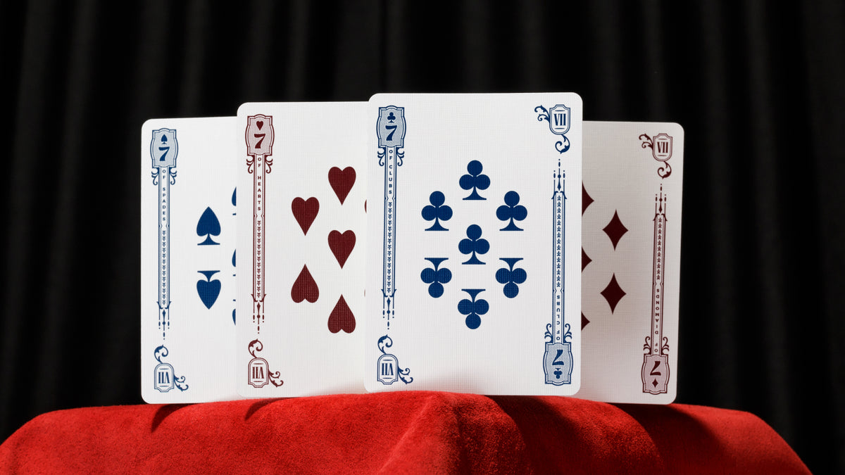 Stories Vol.2 Playing Cards - Blue Playing Cards by Vanda