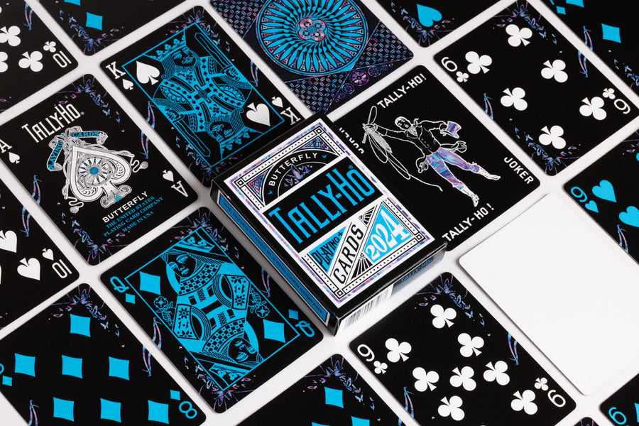 Tally Ho Butterfly Playing Cards Playing Cards by Bicycle Playing Cards