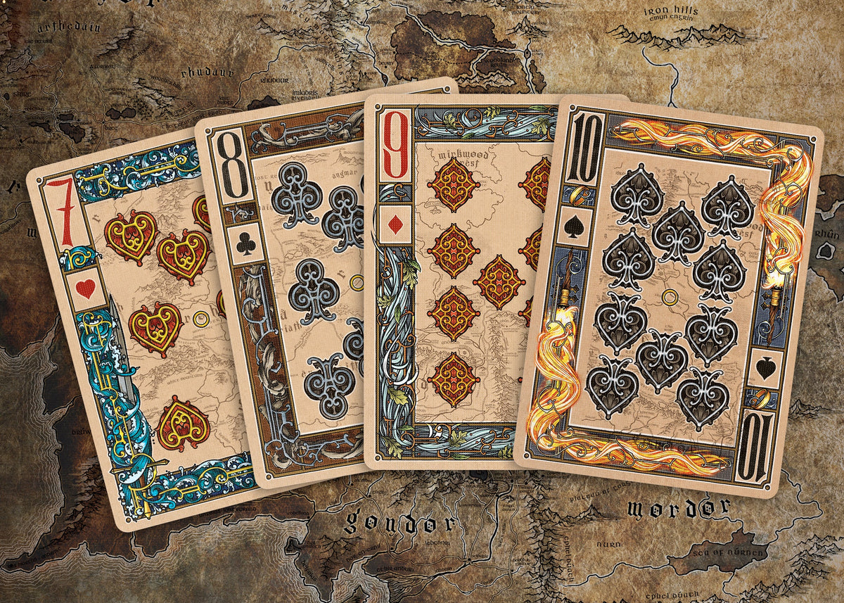 The Lord of the Rings - Two Towers Playing Cards Playing Cards by Kings Wild Project