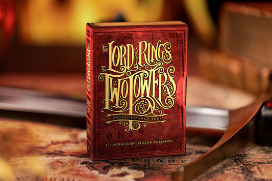 Two Towers Playing Cards - Foiled Edition Playing Cards by Kings Wild Project