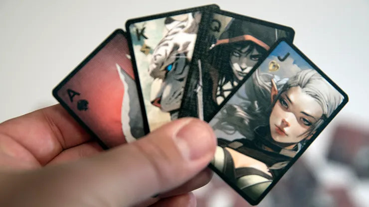 War of the Realms - Mini Gilded Playing Cards