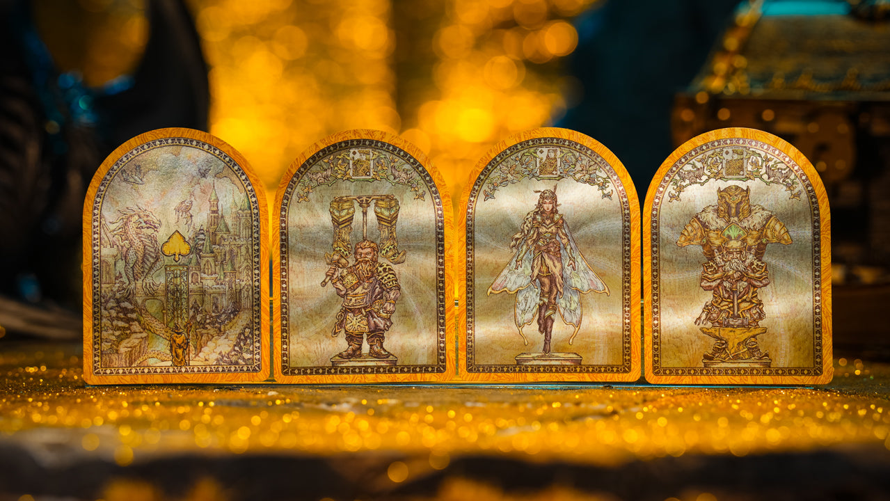 Portal Playing Cards - Walnut Boxset