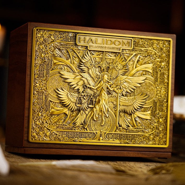 Halidom Walnut Playing Cards
