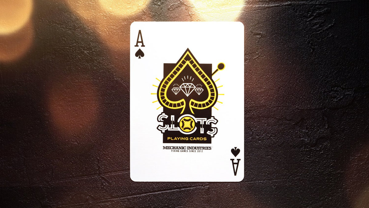 Slots Playing Cards Playing Cards by Mechanic Industries