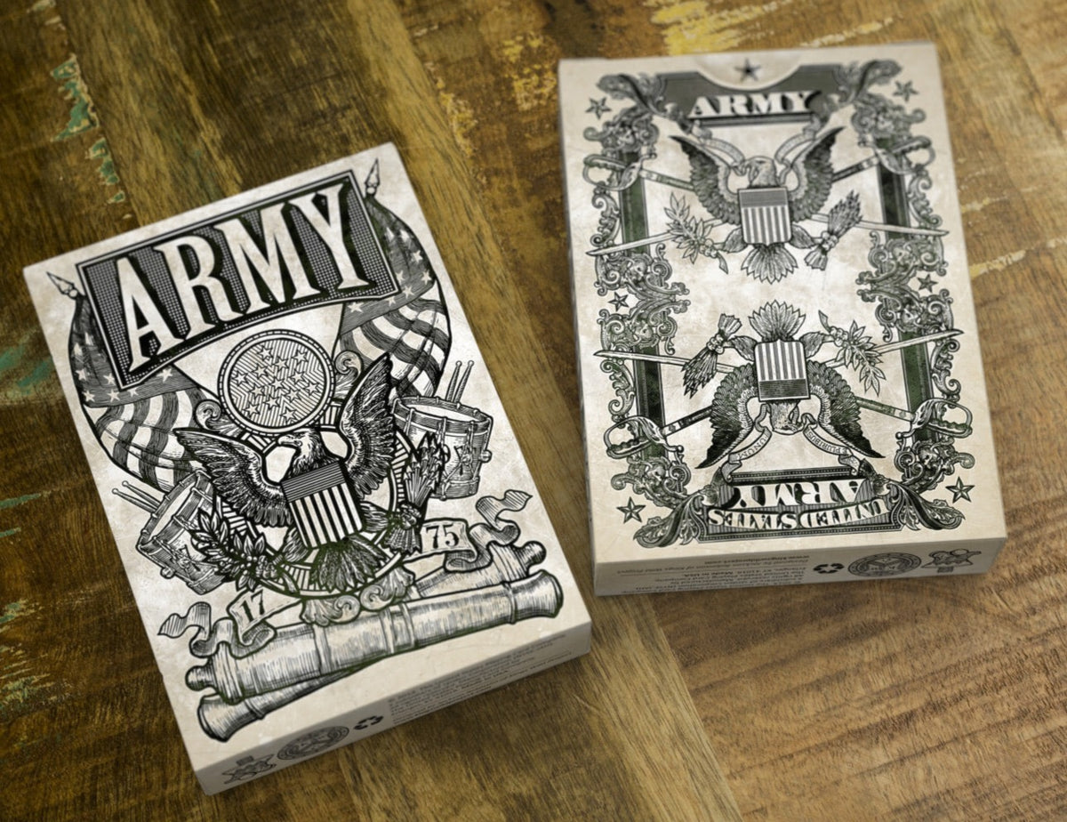 Army Playing Cards Playing Cards by Kings Wild Project