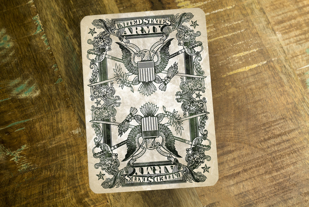 Army Playing Cards Playing Cards by Kings Wild Project