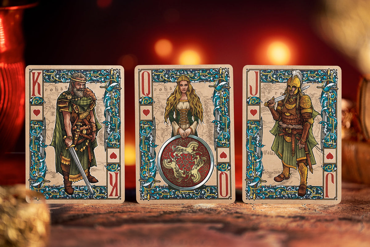 The Lord of the Rings - Two Towers Playing Cards Playing Cards by Kings Wild Project