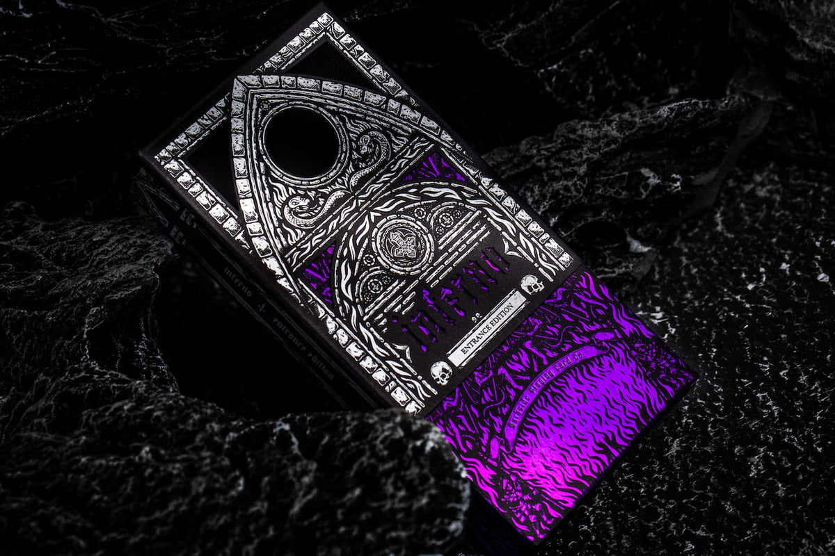 Inferno Violet Vengeance Playing Cards Playing Cards by Darkside Playing Card Co