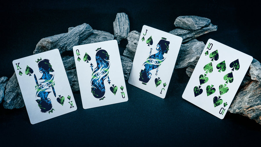 Nebula Infinitum Playing Cards Playing Cards by Emily Sleights