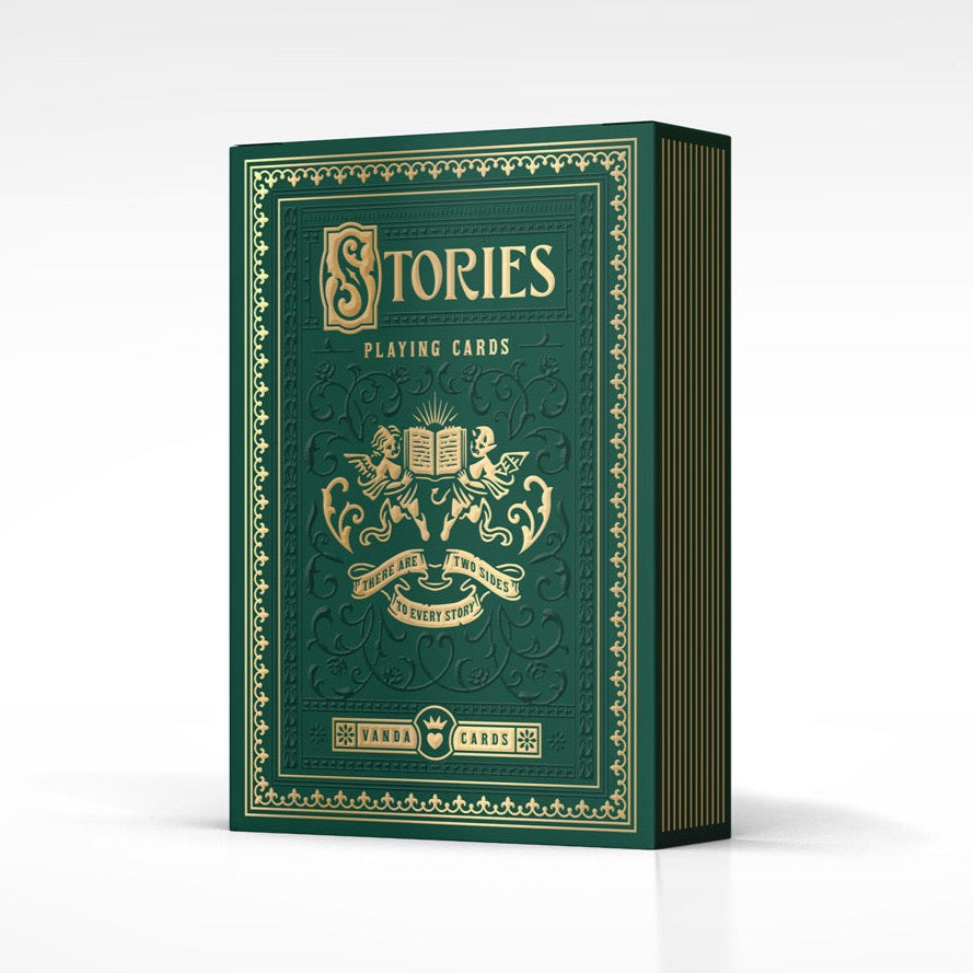 Stories Vol.3 Playing Cards - Green Playing Cards by Vanda