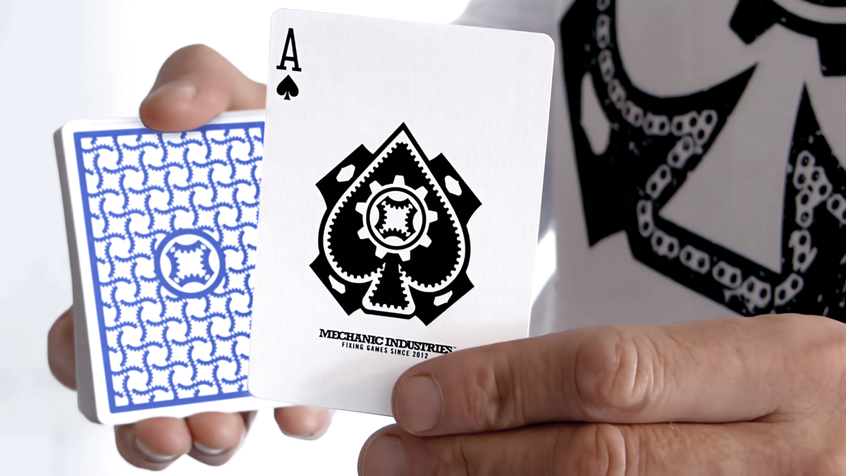 Turn Playing Cards Playing Cards by Mechanic Industries