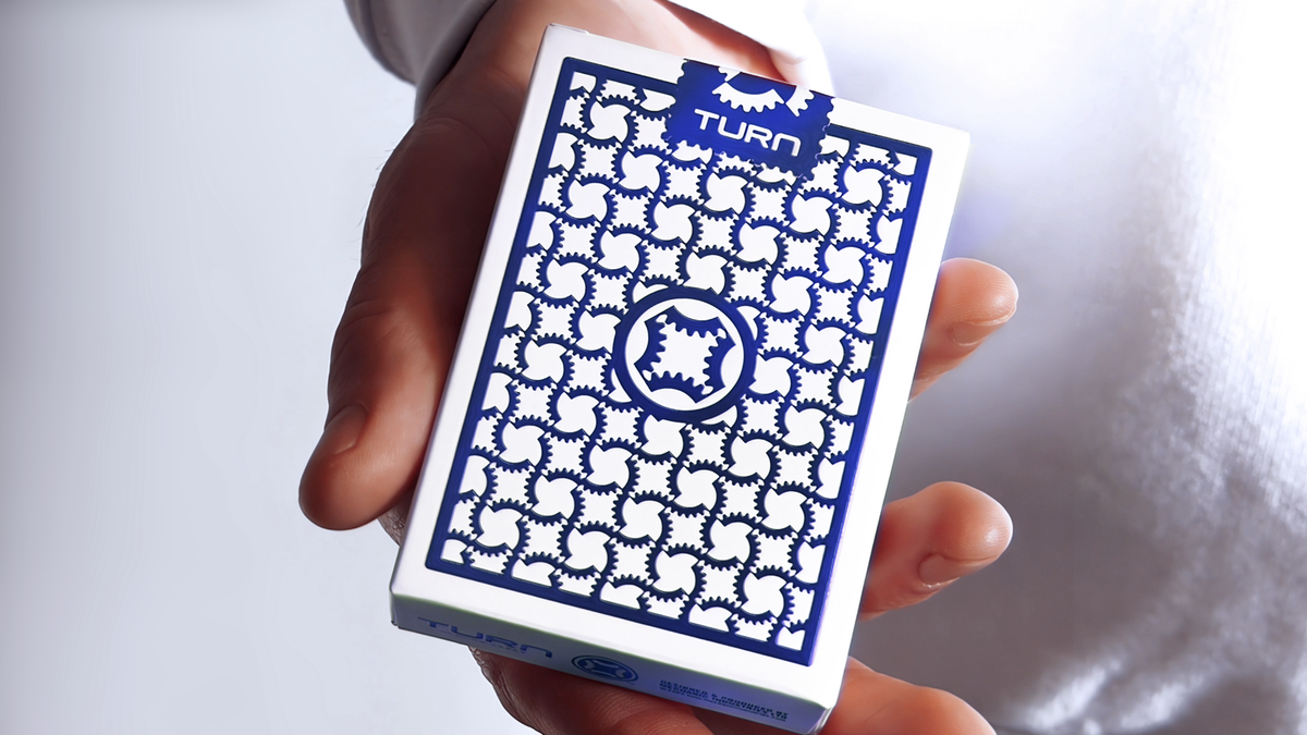 Turn Playing Cards Playing Cards by Mechanic Industries