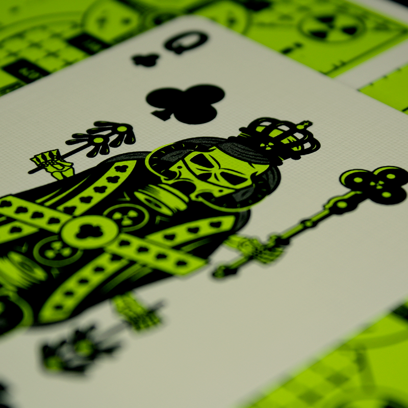 Uranium 52 Playing Cards - Limited Edition Playing Cards by Uranium & Biohazard 52 Playing Cards