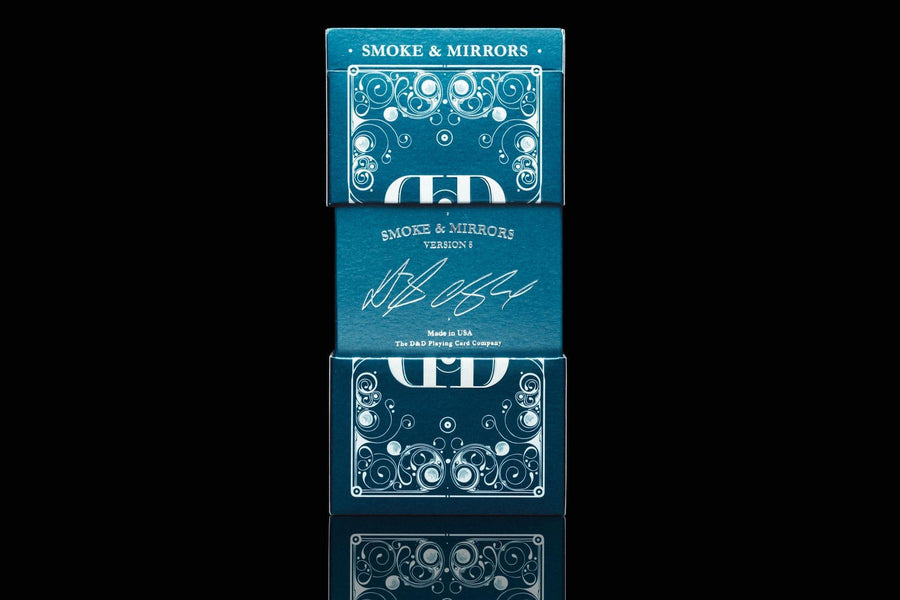 Smoke & Mirrors Playing Cards set - V8 Blue Playing Cards by Smoke & Mirrors Playing Cards