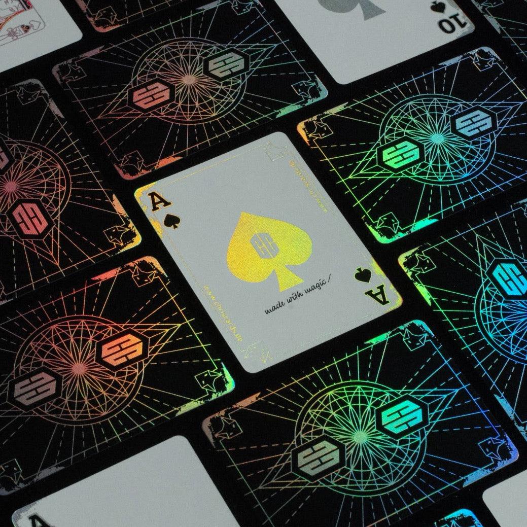 holographic card game Holographic Chris Cards