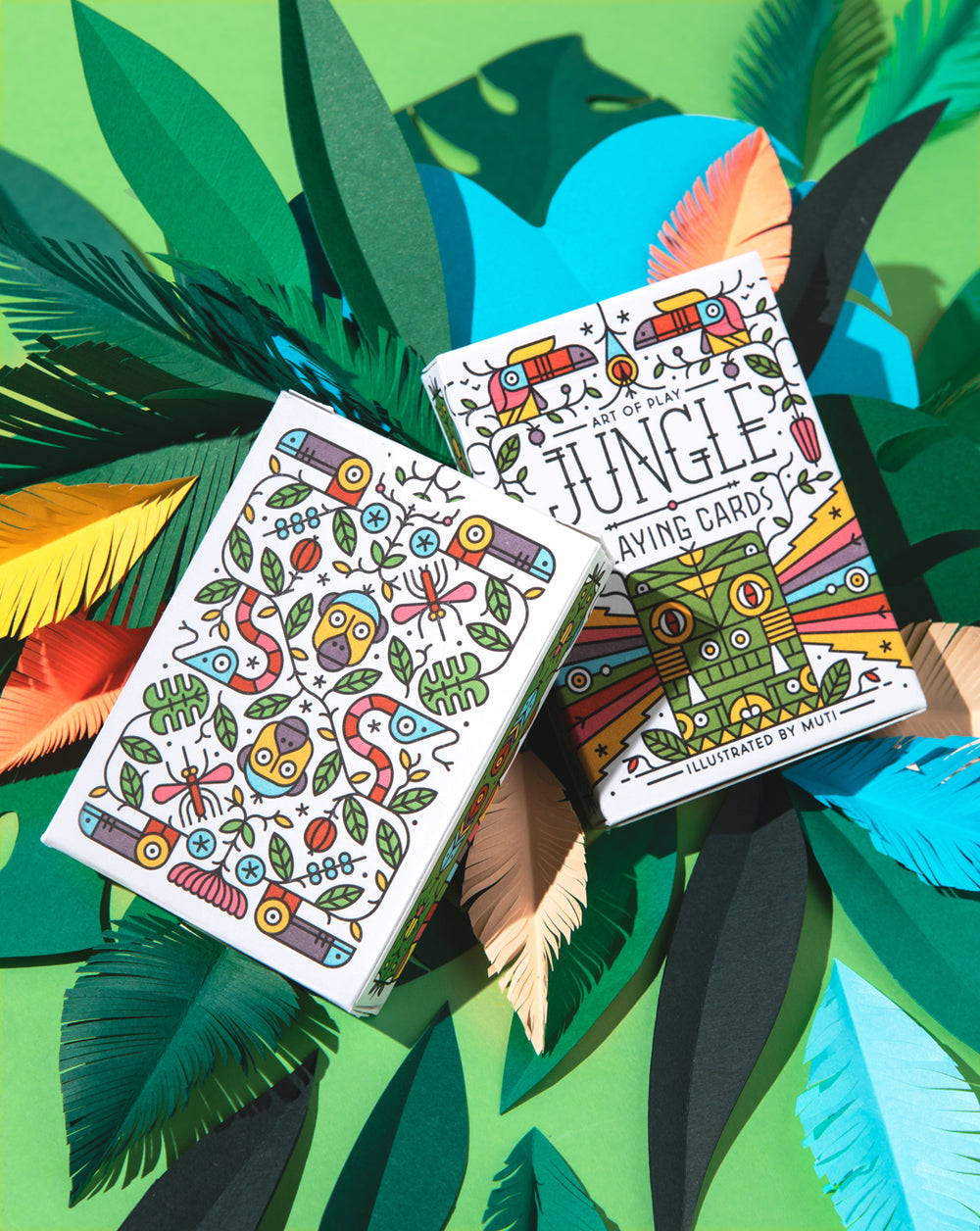 Jungle Luxury Playing Cards Box