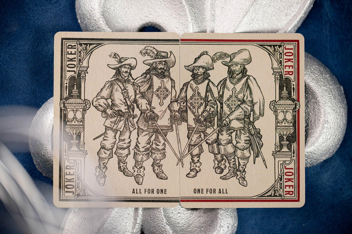 3 Musketeer Playing Cards Playing Cards by Kings Wild Project