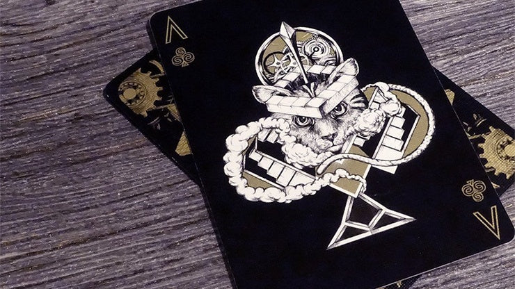Bicycle Dream Black/Gold Playing Cards by Card Experiment