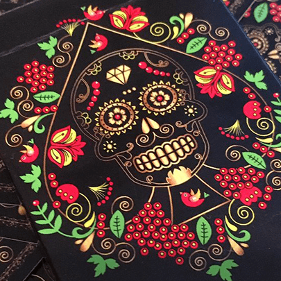 Calaveras de Azúcar Playing Cards by US Playing Card Co.