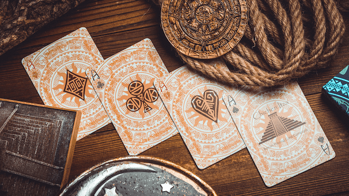 Maya Sun Playing Cards Playing Cards by Rare Playing Cards