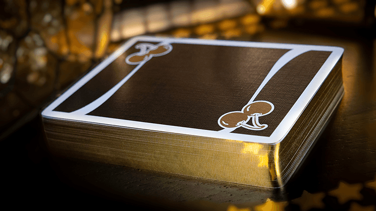 Gilded Cherry Casino - Monte Carlo Black and Gold Playing Cards by Pure Imagination Projects