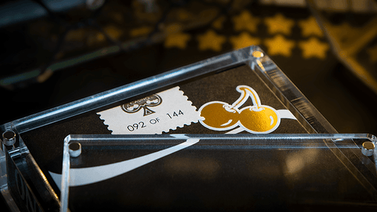 Gilded Cherry Casino - Monte Carlo Black and Gold Playing Cards by Pure Imagination Projects