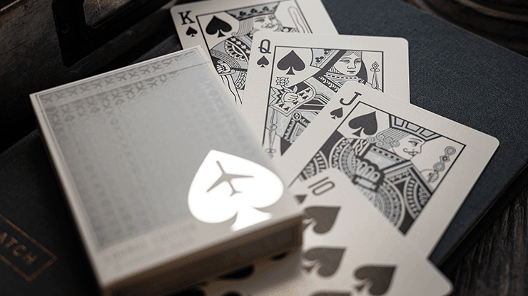 Lounge Edition in Jetway - Silver Jetsetter Playing Cards Playing Cards by Jetsetter Playing Cards