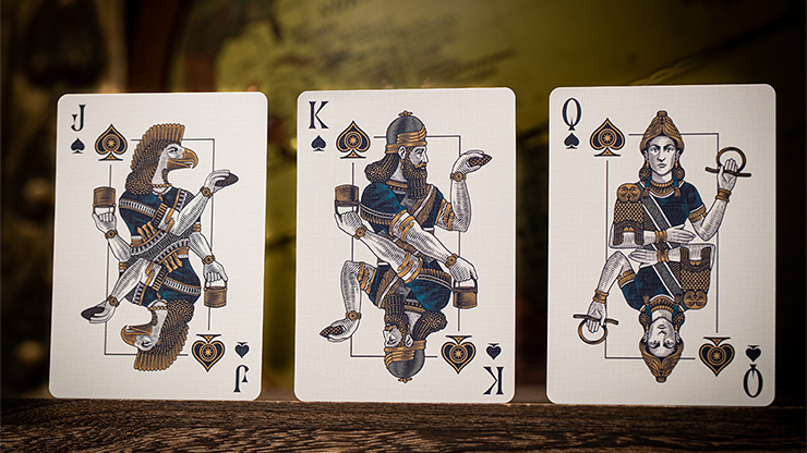 The Great Creator Sky Edition Playing Cards by Riffle Shuffle Playing Card Company