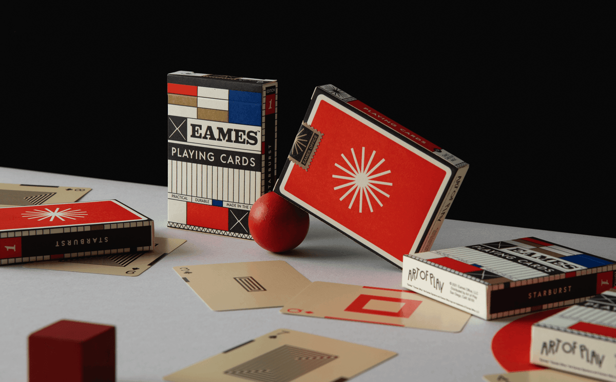 Eames Playing Cards Playing Cards by Art of Play