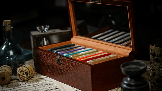 8 Deck Wooden Storage Box by TCC Playing Cards by TCC Playing Card Co.